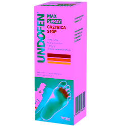 Undofen Max Spray Grzybica stóp 30ml