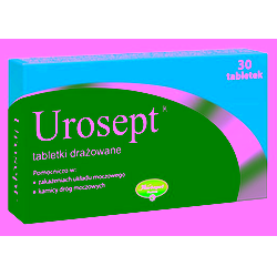 Urosept tabletki drażowane 30 sztuk