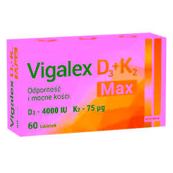 Vigalex D3+K2 4000 Max 60 tabletek