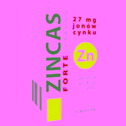 Zincas Forte 27 mg 50 tabletek